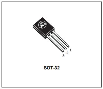 Корпусное исполнение транзистора BD139