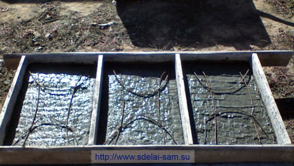 Армирование бетонных плит